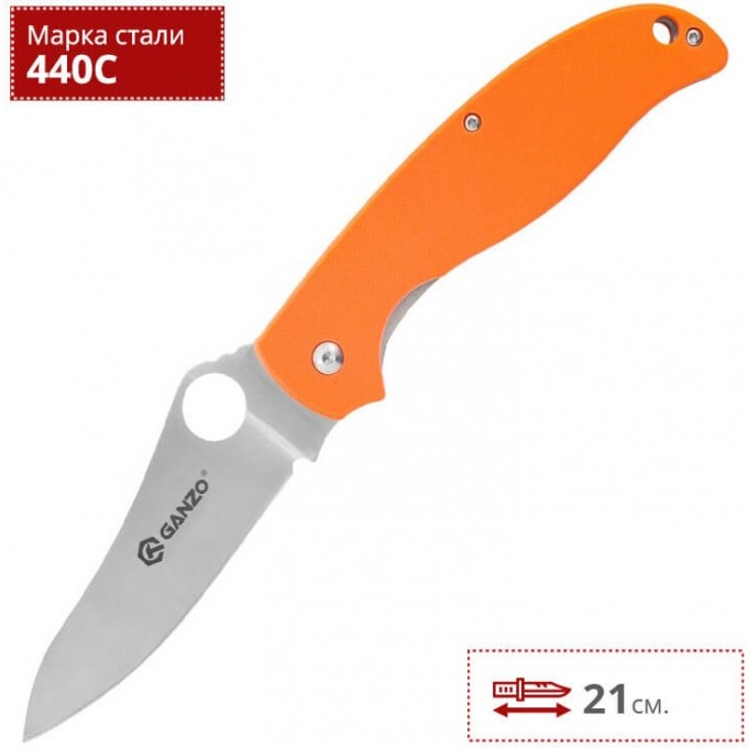 Нож GANZO G734-OR Нож GANZO G734-OR