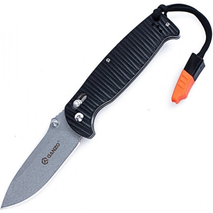 Нож GANZO G7412P-BK-WS Нож GANZO G7412P-BK-WS