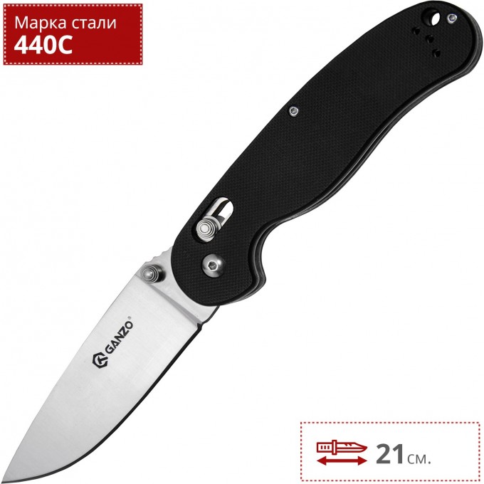 Нож GANZO G727M-BK Нож GANZO G727M-BK