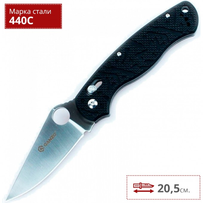 Нож GANZO G7291-BK Нож GANZO G7291-BK