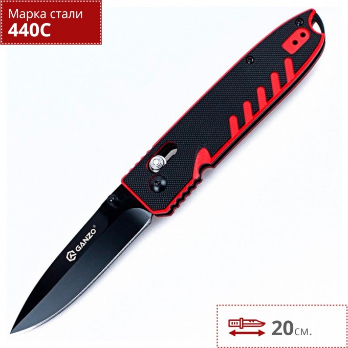 Нож GANZO G746-3-RB Нож GANZO G746-3-RB