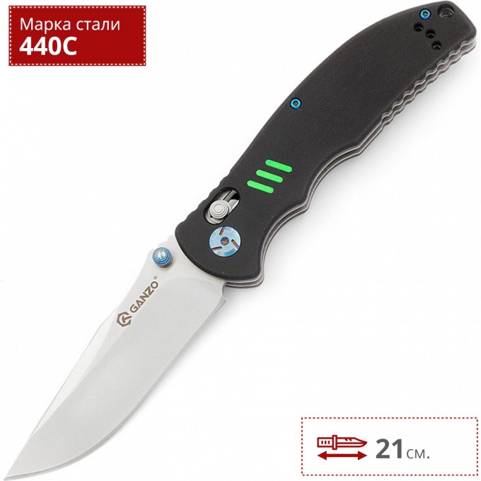 Нож GANZO G7501-BK Нож GANZO G7501-BK